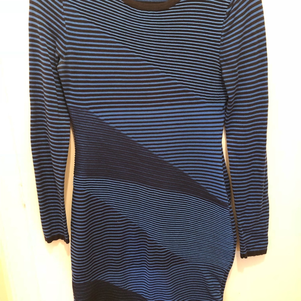 Black and blue MK dress